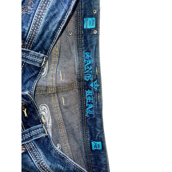 SANG REAL JEANS SIZE 28 - Picture 5 of 6